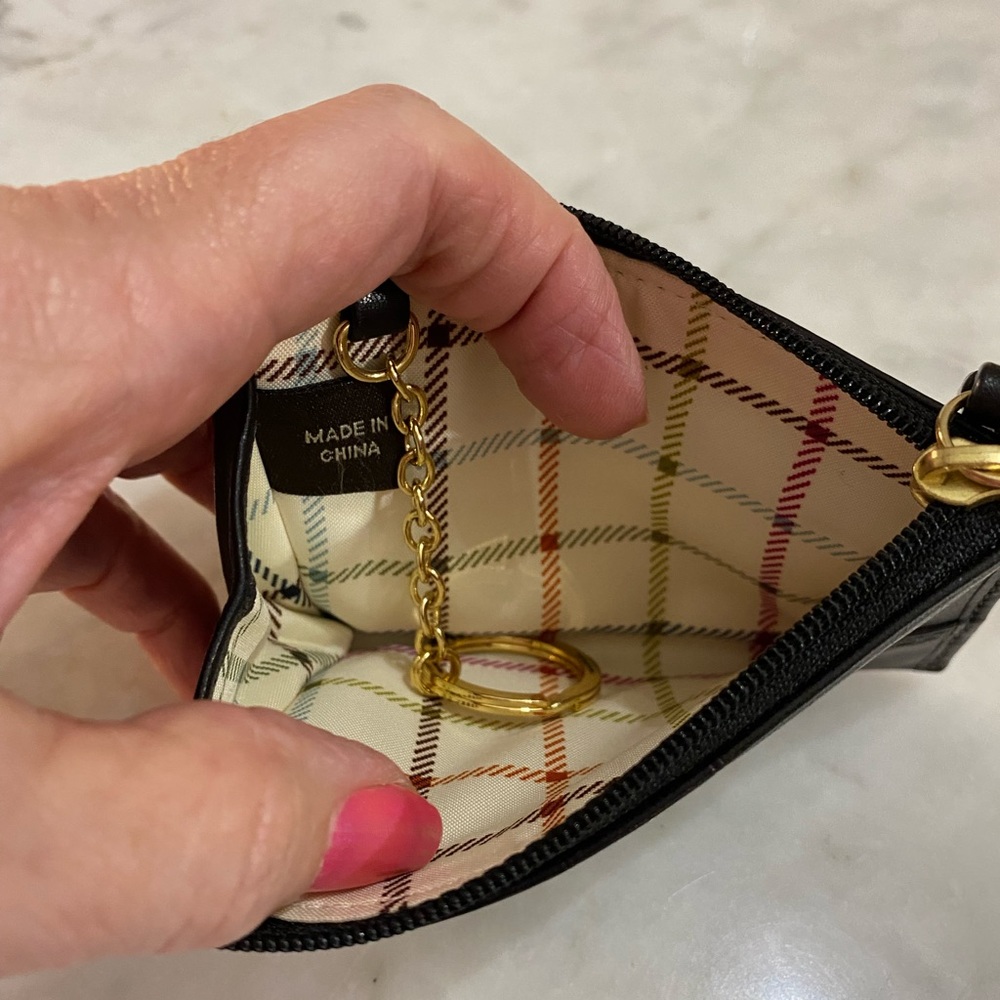 COACH BLACK LEATHER HORSE AND CARRIAGE WALLET!🖤 - Picture 3 of 6